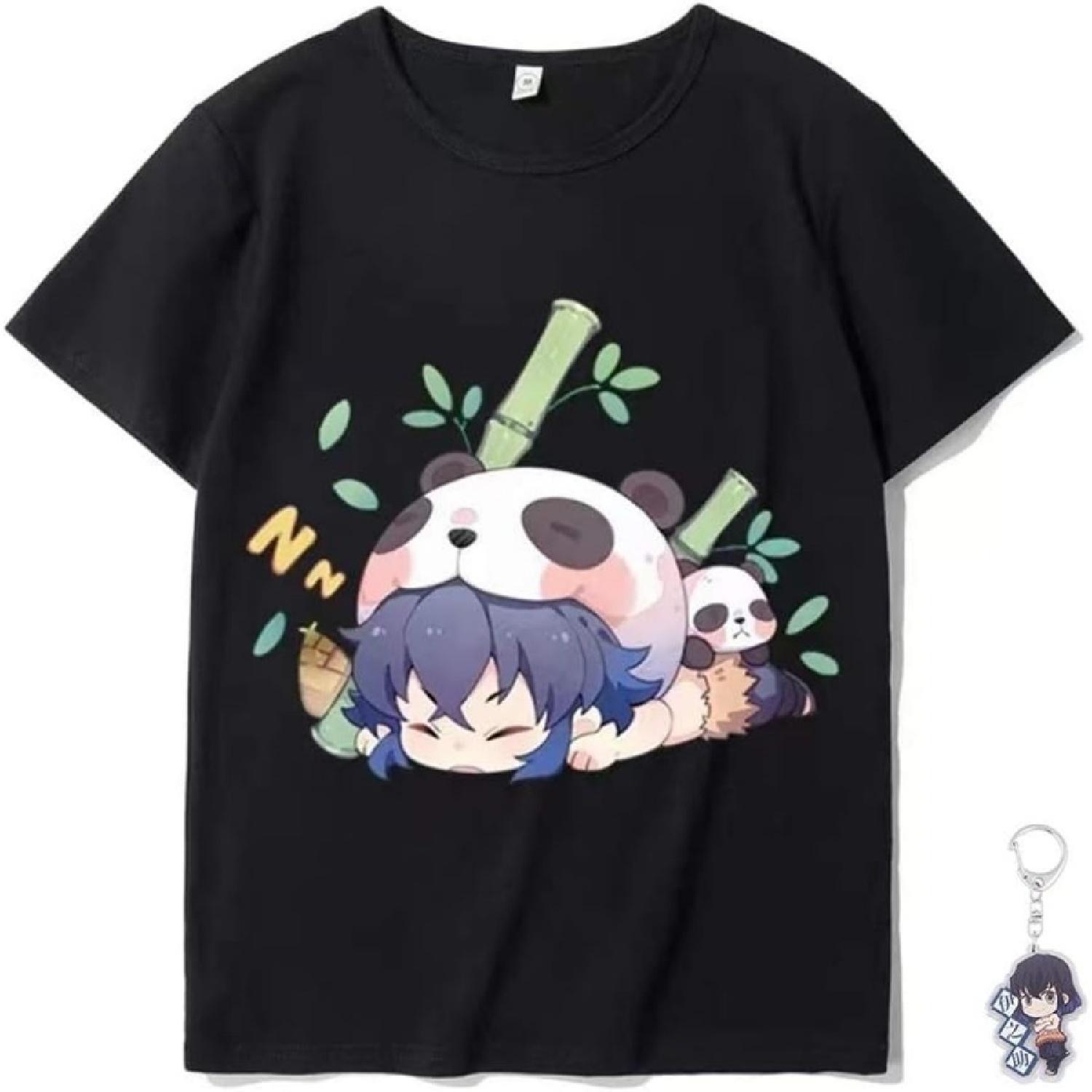 Demon Slayer Shirt Men Women Kimetsu no Yaiba Anime Tee Manga T-Shirt Unisex Casual Tanjiro, Free Keychain(1) XXXXXL різнокольоровий
Demon Slayer Shirt Men Women Kimetsu no Yaiba Anime Tee Manga T-Shirt Unisex Casual Tanjiro, Free Keychain(1) XXXXXL різнокольоровий