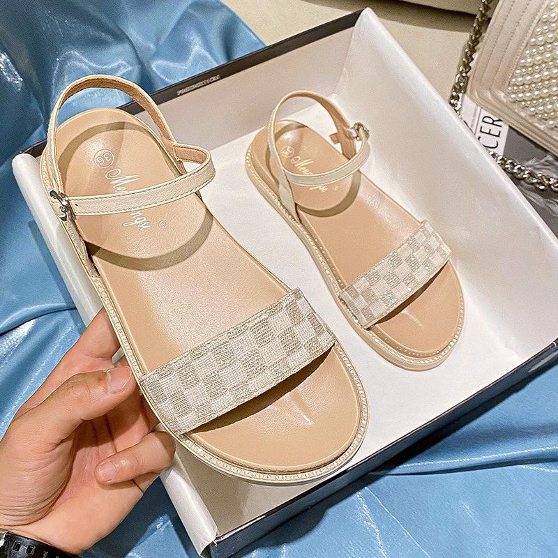 Женские сандалии новые на платформе с толстой подошвой, с открытым носком, на пряжке, цветные, в клетку, с сандалиями 43 абрикосовый
Женские сандалии новые на платформе с толстой подошвой, с открытым носком, на пряжке, цветные, в клетку, с сандалиями 43 абрикосовый