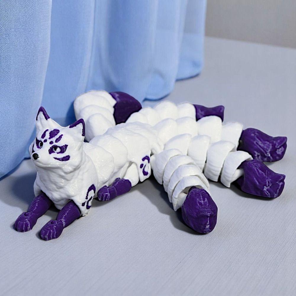 Joints Movable 3D Printed Animal Model 3D Printed Movable Five Tailed Animal Figure Office Decor червоний
Joints Movable 3D Printed Animal Model 3D Printed Movable Five Tailed Animal Figure Office Decor червоний