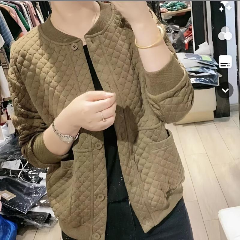 Women s Fleece-Lined Petite Baseball Jacket - Thickened Autumn/Winter Outerwear 3XL (131-140 lbs)
Women s Fleece-Lined Petite Baseball Jacket - Thickened Autumn/Winter Outerwear 3XL (131-140 lbs)
