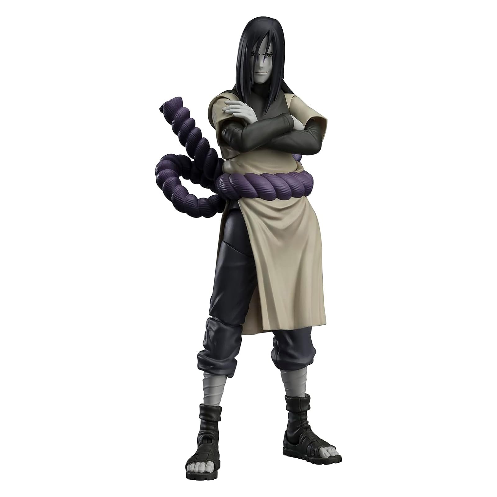 SHFiguarts НАРУТО Орочимару - Искатель истины в поисках вечности - Подвижная фигурка, окрашенная в цвет АБС и ПВХ, примерно 150 мм.
SHFiguarts НАРУТО Орочимару - Искатель истины в поисках вечности - Подвижная фигурка, окрашенная в цвет АБС и ПВХ, примерно 150 мм.