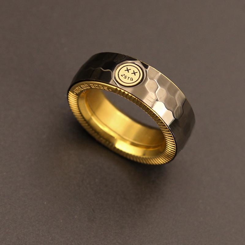 Механічне кільце-тріскачка, іграшки-фіджети EDC, регульоване тактильне кільце з нержавіючої сталі, металеві іграшки-шини для кінчиків пальців, стресовий спінер чорний
Механічне кільце-тріскачка, іграшки-фіджети EDC, регульоване тактильне кільце з нержавіючої сталі, металеві іграшки-шини для кінчиків пальців, стресовий спінер чорний