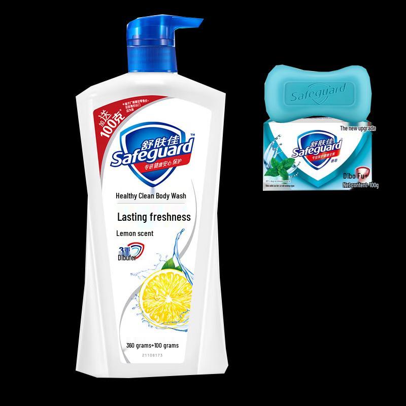 Safeguard Lemon Shower Gel & Peppermint Soap Set
Safeguard Lemon Shower Gel & Peppermint Soap Set