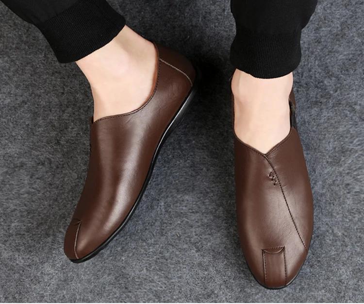 Нове надходження Взуття в горох М’які комфортні чоловічі повсякденні туфлі на плоскій підошві ПУ Сліпони Lazy для чоловіків весна літо Чорні коричневі лофери Кросівки 44
Нове надходження Взуття в горох М’які комфортні чоловічі повсякденні туфлі на плоскій підошві ПУ Сліпони Lazy для чоловіків весна літо Чорні коричневі лофери Кросівки 44