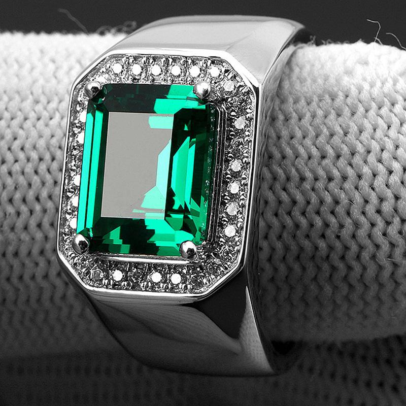 Серебряное кольцо S925, властное квадратное кольцо с сапфиром, новое синее сапфировое бриллиантовое кольцо с четырьмя когтями, слегка усыпанное бриллиантами, живое мужское кольцо
Серебряное кольцо S925, властное квадратное кольцо с сапфиром, новое синее сапфировое бриллиантовое кольцо с четырьмя когтями, слегка усыпанное бриллиантами, живое мужское кольцо
