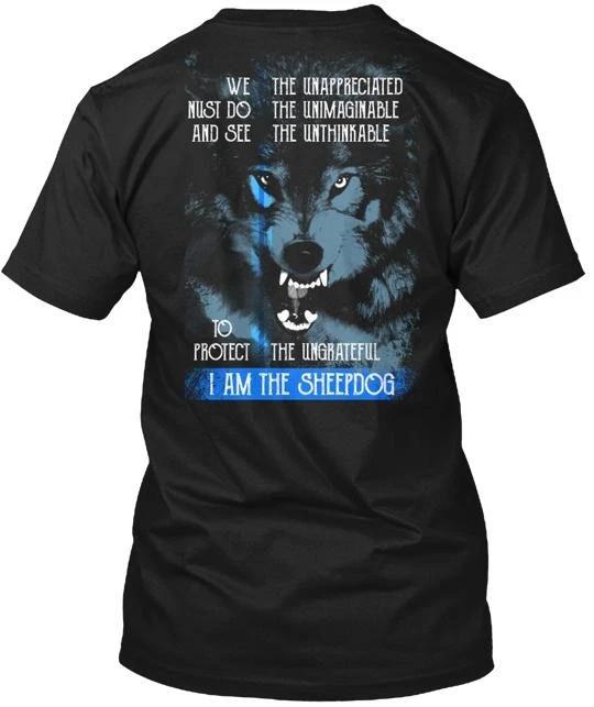 I Am The Sheepdog T-Shirt Made in the USA Size S to 5XL 4XL
I Am The Sheepdog T-Shirt Made in the USA Size S to 5XL 4XL