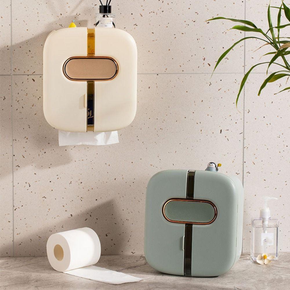 Shelves Toilet Paper Holder Wall Mounted Tissue Storage Box Fashion Bathroom Storage Box
Shelves Toilet Paper Holder Wall Mounted Tissue Storage Box Fashion Bathroom Storage Box