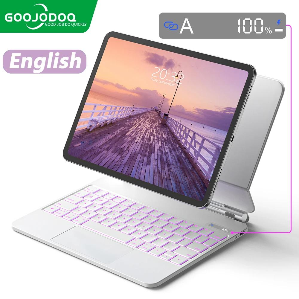 GOOJODOQ Magic Keyboard for iPad Pro 11 iPad Pro 13 Air 6 Air 5 Air 4 Pro 12.9 6th 5th 4th 3rd Gen Multi-Touch Trackpad Pro 11 2024
GOOJODOQ Magic Keyboard for iPad Pro 11 iPad Pro 13 Air 6 Air 5 Air 4 Pro 12.9 6th 5th 4th 3rd Gen Multi-Touch Trackpad Pro 11 2024