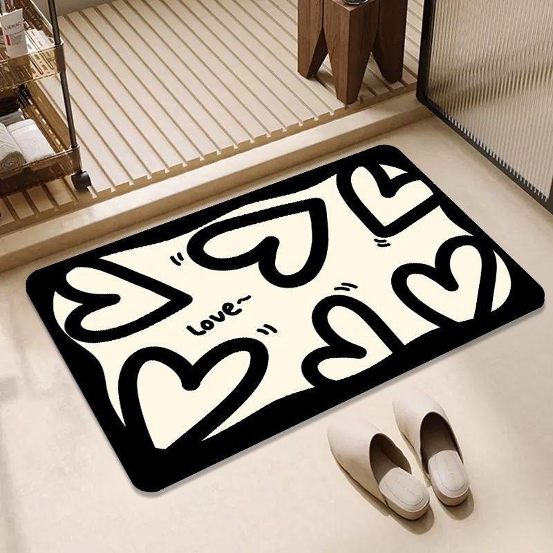 Bathroom absorbent mat, diatom mud, non-slip and dirt-resistant floor mat, bathroom floor mat, toilet door leave-in carpet 40X60cm 15.7X23.6in
Bathroom absorbent mat, diatom mud, non-slip and dirt-resistant floor mat, bathroom floor mat, toilet door leave-in carpet 40X60cm 15.7X23.6in