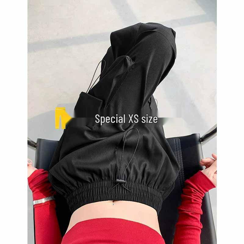 Women s Petite Black Wide-Leg Cargo Pants - Cool Summer Quick-Dry Style, Ideal for Sports (145-150cm) XL (116-125 lbs)
Women s Petite Black Wide-Leg Cargo Pants - Cool Summer Quick-Dry Style, Ideal for Sports (145-150cm) XL (116-125 lbs)