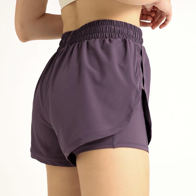 Women s Quick-Dry High-Waisted Sports Shorts - Two-Piece Anti-Exposure Running Fitness Shorts L
Women s Quick-Dry High-Waisted Sports Shorts - Two-Piece Anti-Exposure Running Fitness Shorts L
