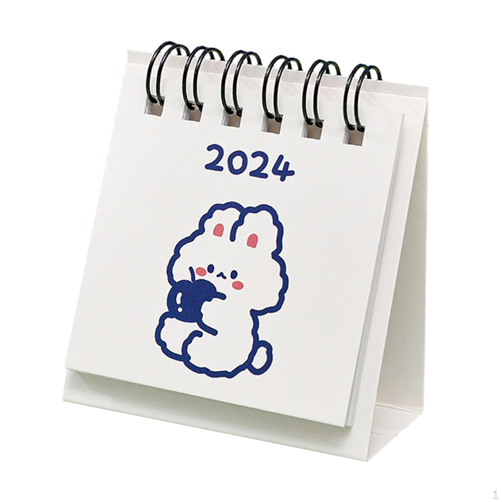 Compact Desk Calendar for Desktop Use, Twin Wire Binding, Monthly Layout Office And Home Rabbit
Compact Desk Calendar for Desktop Use, Twin Wire Binding, Monthly Layout Office And Home Rabbit