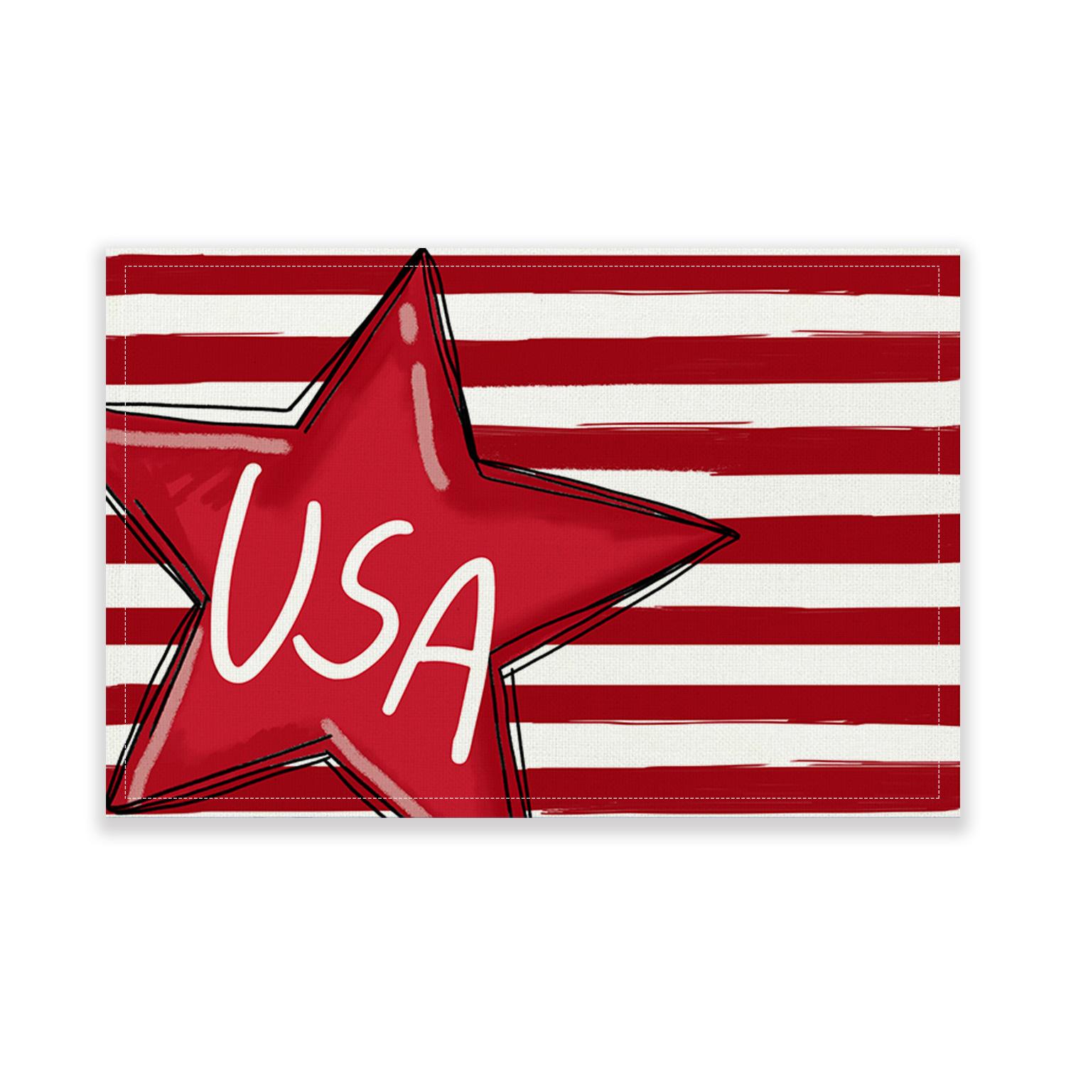 1pcs 30*45cm Square American Style Insulated Placemat Simple Independence Day Series Kitchen Linens Waterproof Tablecloth 30x45cm
1pcs 30*45cm Square American Style Insulated Placemat Simple Independence Day Series Kitchen Linens Waterproof Tablecloth 30x45cm