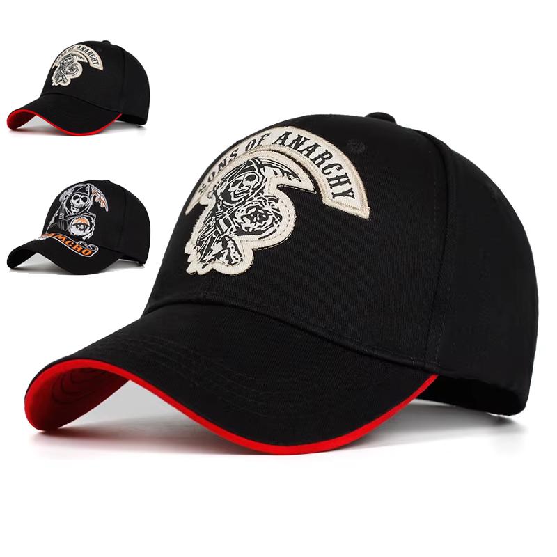 Unisex SAMCRO Embroidery Baseball Caps Adjustable Casual Hats Spring and Autumn Outdoor Sunscreen Hat
Unisex SAMCRO Embroidery Baseball Caps Adjustable Casual Hats Spring and Autumn Outdoor Sunscreen Hat
