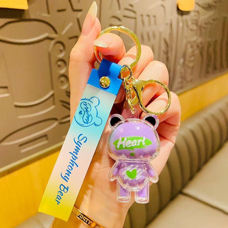 Trendy Cute Cartoon Bear Keychain Stylish Car And Decoration Bag фиолетовый
Trendy Cute Cartoon Bear Keychain Stylish Car And Decoration Bag фиолетовый