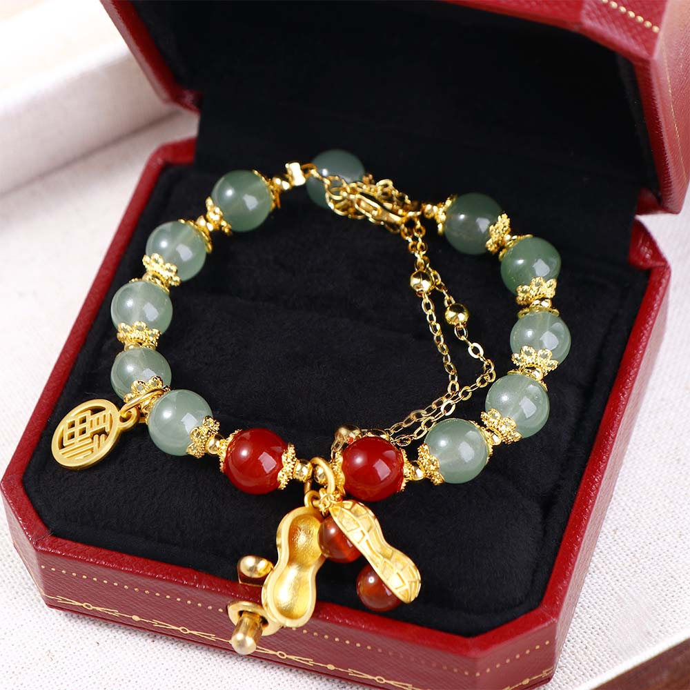 Double Layer Bracelet Stone Bracelet Unisex Bracelet Apparel Accessories Korean Style Bracelet Peanut
Double Layer Bracelet Stone Bracelet Unisex Bracelet Apparel Accessories Korean Style Bracelet Peanut