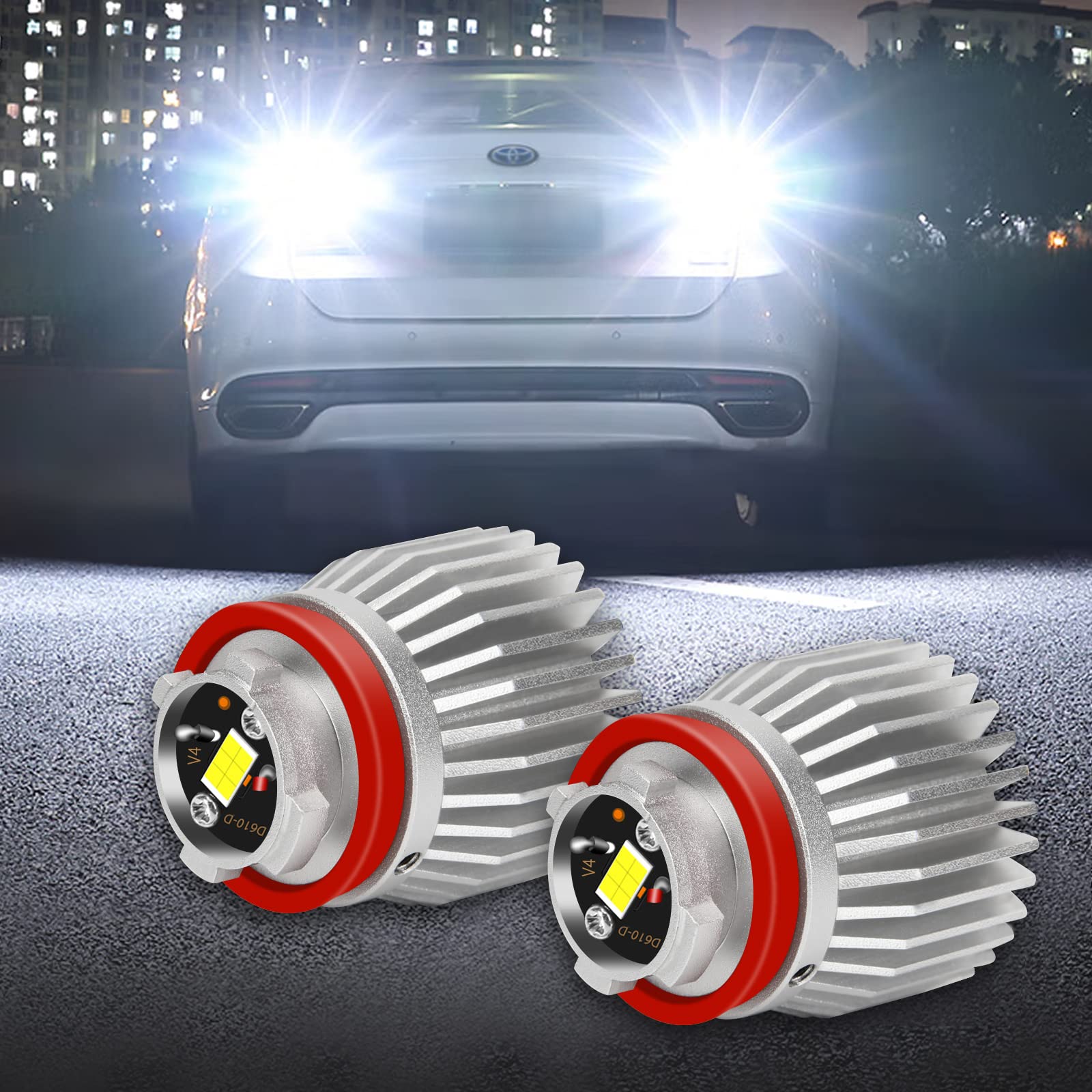 TOYOTA Genuine Replacement LED Backup Light White Compatible with Latest 80 Series 90 Series Yaris and Carol Compatible with DC12V Same shape as the
TOYOTA Genuine Replacement LED Backup Light White Compatible with Latest 80 Series 90 Series Yaris and Carol Compatible with DC12V Same shape as the