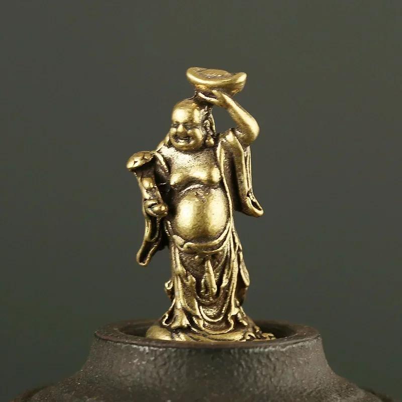 Copper Maitreya Buddha Miniatures Figurines Pocket Brass Small Statue Ornaments Home Decor Craft for Living Room Desk Decoration LS A
Copper Maitreya Buddha Miniatures Figurines Pocket Brass Small Statue Ornaments Home Decor Craft for Living Room Desk Decoration LS A