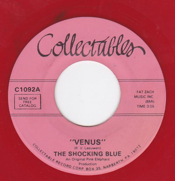 7inch Record SHOCKING BLUE Venus Hot Sand C1092A Collectables US Rock Used
7inch Record SHOCKING BLUE Venus Hot Sand C1092A Collectables US Rock Used