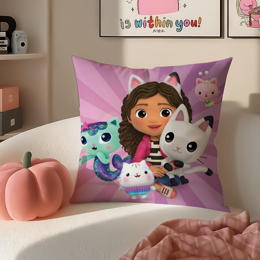 Playful Kids Cartoon Gabbys Dollhouse Cushion Cover Pillowcase Short Plush Invisible zipper Room Sofa Cushion Cover 30X30cm
Playful Kids Cartoon Gabbys Dollhouse Cushion Cover Pillowcase Short Plush Invisible zipper Room Sofa Cushion Cover 30X30cm