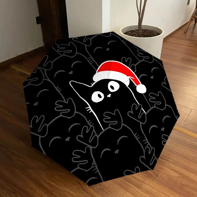 1pc Cat Christmas Hat Automatic Open/Close Umbrella, Formal Events - Ideal Gift for Family or Friends, Outdoor Accessory yy251211180
1pc Cat Christmas Hat Automatic Open/Close Umbrella, Formal Events - Ideal Gift for Family or Friends, Outdoor Accessory yy251211180