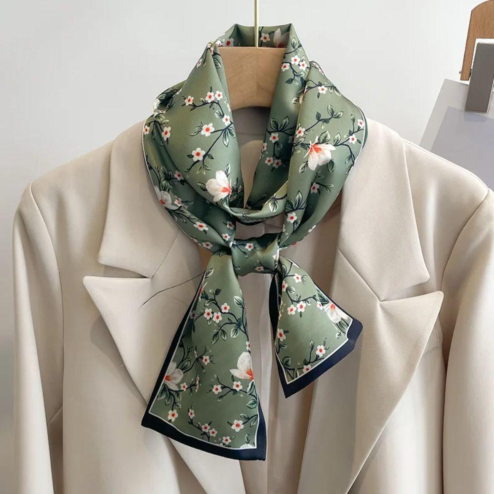 Long Narrow Handbag Handle Ribbon Neck Scarf Decor Ribbon Scarf Fashion Women Satin Scarf
Long Narrow Handbag Handle Ribbon Neck Scarf Decor Ribbon Scarf Fashion Women Satin Scarf