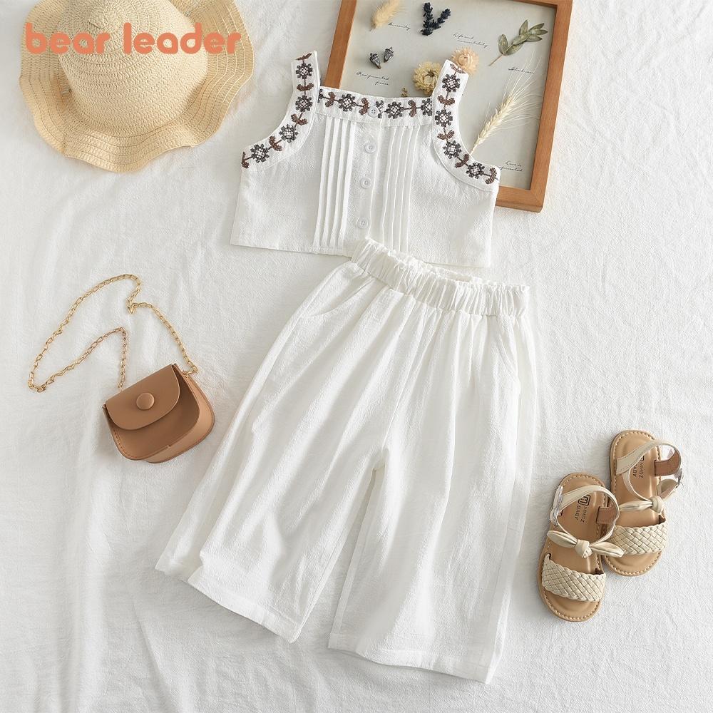 Girls Suit Bear Leader 3-7 Years Flower Embroidered Cotton Vest + Pants Two-piece Set AM1237 3T
Girls Suit Bear Leader 3-7 Years Flower Embroidered Cotton Vest + Pants Two-piece Set AM1237 3T