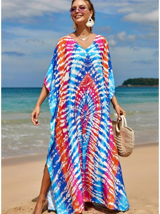 Модное платье в евро-американском стиле с принтом, пляжное платье Бали 2025: Повседневное пляжное кимоно для защиты от солнца One Size
Модное платье в евро-американском стиле с принтом, пляжное платье Бали 2025: Повседневное пляжное кимоно для защиты от солнца One Size