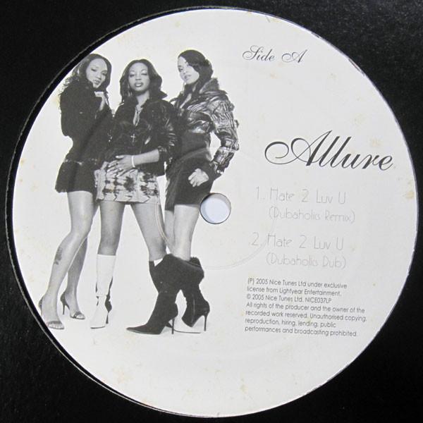 12inch Record ALLURE - Hate 2 Luv U NICE037LP Nice Tunes Ltd. 2005 Unknown Dance & Electronica Used
12inch Record ALLURE - Hate 2 Luv U NICE037LP Nice Tunes Ltd. 2005 Unknown Dance & Electronica Used