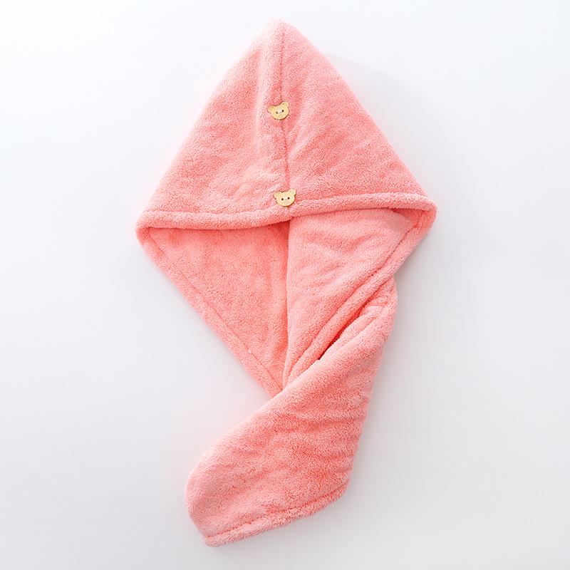 Cartoon Coral Fleece Quick-Dry Hair Cap for Women - Absorbent, Thick, Double Layer 25x65 cm
Cartoon Coral Fleece Quick-Dry Hair Cap for Women - Absorbent, Thick, Double Layer 25x65 cm
