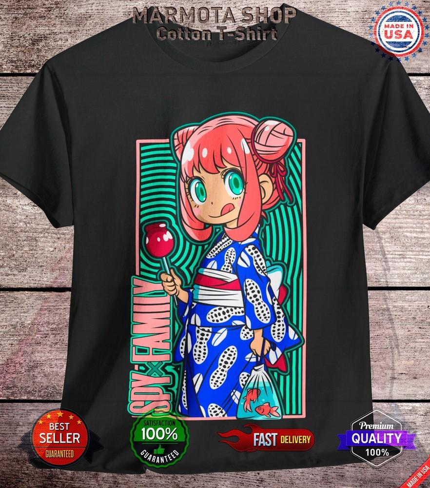 Spy X Family T-Shirt Anya Forger Yor Loid Anime Japanese Tee Shirt Manga Kawaii L
Spy X Family T-Shirt Anya Forger Yor Loid Anime Japanese Tee Shirt Manga Kawaii L
