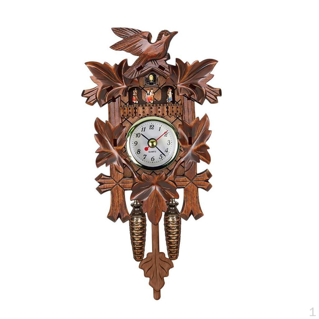Clocks Hand-Carved Cuckoo Clock Living Room Bedroom Decor Tabletop Wall
Clocks Hand-Carved Cuckoo Clock Living Room Bedroom Decor Tabletop Wall