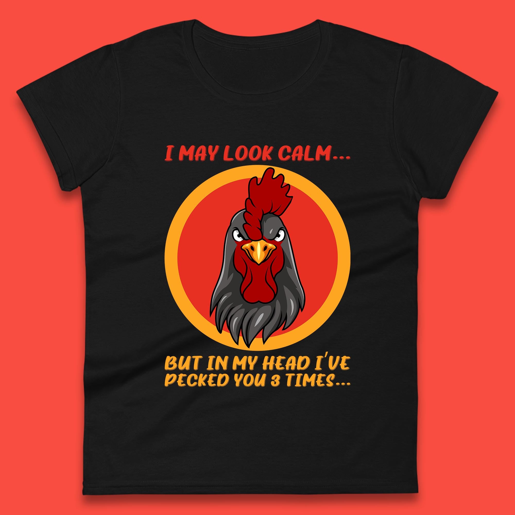 I May Look Clam But In My Head I ve Pecked You 3 Times Funny Chicken Sarcastic Rooster Humor Womens Tee T Shirt Mens Tops Unisex Top S
I May Look Clam But In My Head I ve Pecked You 3 Times Funny Chicken Sarcastic Rooster Humor Womens Tee T Shirt Mens Tops Unisex Top S