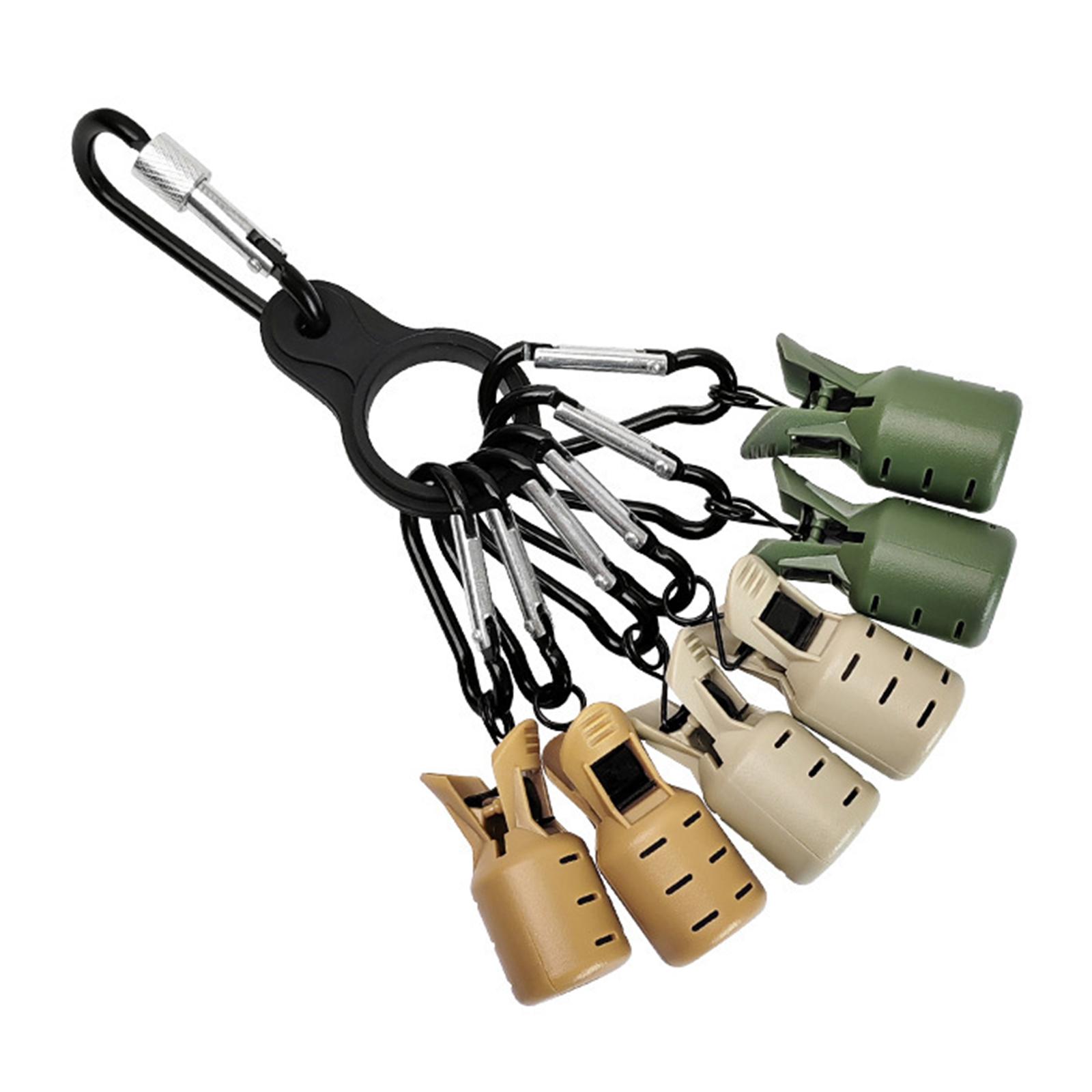 6Pcs Cuttlefish Umbrella Lure Cap with Carabiner Wood Shrimp Tail Hook Protector Anti-Scratch Outdoor Camping Fishing Tools синій
6Pcs Cuttlefish Umbrella Lure Cap with Carabiner Wood Shrimp Tail Hook Protector Anti-Scratch Outdoor Camping Fishing Tools синій