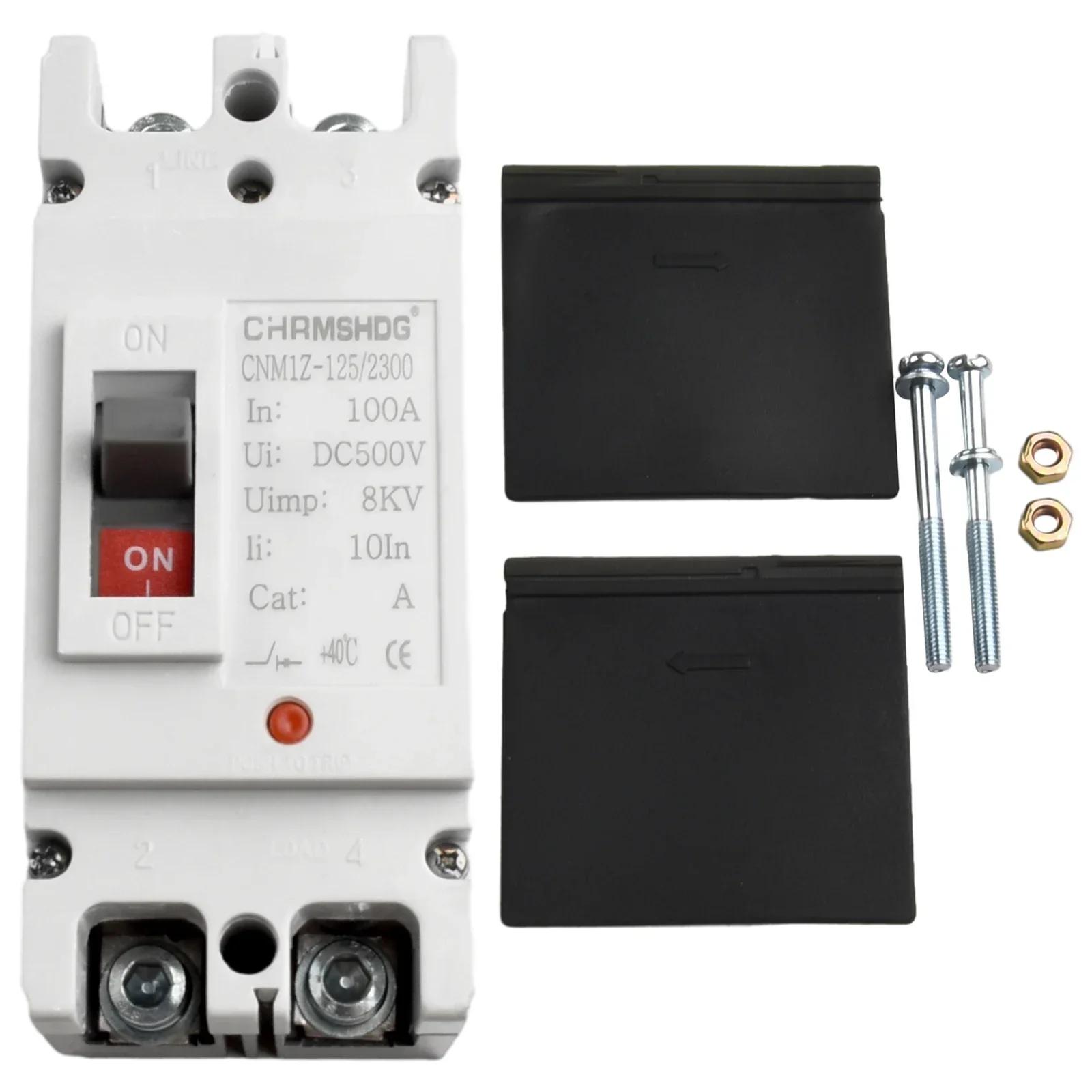 Solar Energy 2P DC Circuit Breaker MCCB Molded Case Rated Current 125A Rated Voltage 600V DC for Battery Systems
Solar Energy 2P DC Circuit Breaker MCCB Molded Case Rated Current 125A Rated Voltage 600V DC for Battery Systems