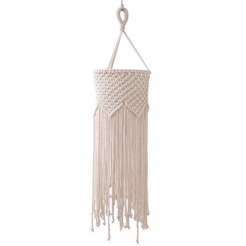 Chandelier Shade, Handmade Pendant Lighting Cover Lamp Shade, 25x55cm Cotton Hand Woven Pendant 1
Chandelier Shade, Handmade Pendant Lighting Cover Lamp Shade, 25x55cm Cotton Hand Woven Pendant 1
