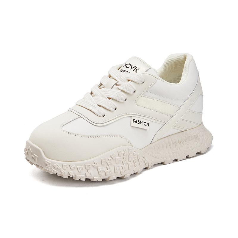 Women s spring new thick-soled versatile color matching breathable heightening shoes ballet sneakers women 40 білий
Women s spring new thick-soled versatile color matching breathable heightening shoes ballet sneakers women 40 білий