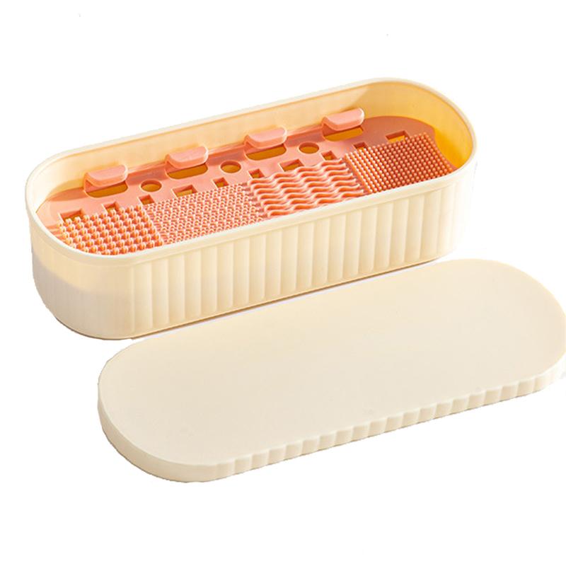 U026 Makeup Brush TRP+PP Storage Box Makeup Egg Puff Cleaning Filter Drying Rack C
U026 Makeup Brush TRP+PP Storage Box Makeup Egg Puff Cleaning Filter Drying Rack C