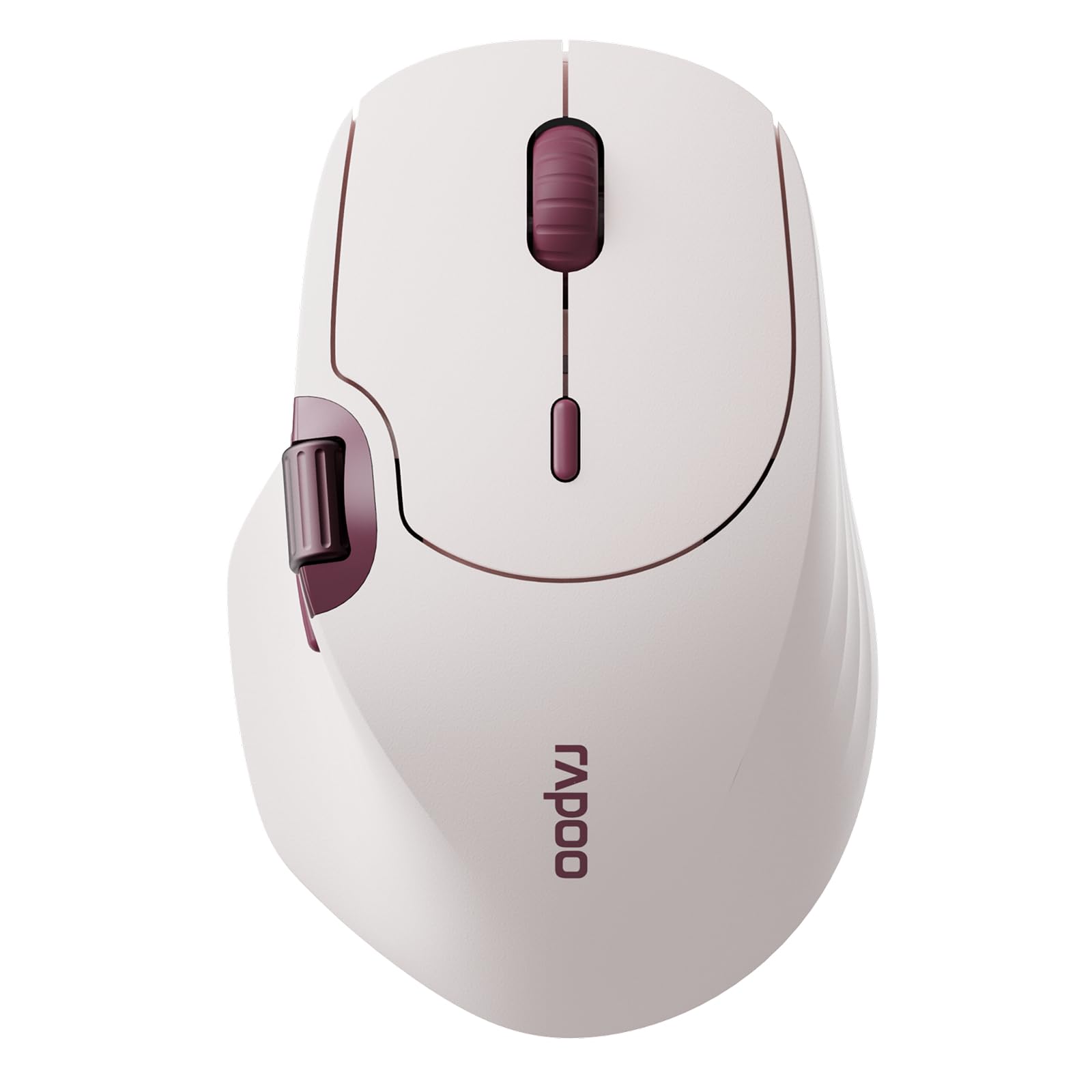 RAPOO MT560 Wireless Bluetooth Mouse DPI Supports Up to 6 Side Rechargeable Ergonomic Compatible with Violet - Quiet, Compact, 7-Stage Switching, Фіолетовий
RAPOO MT560 Wireless Bluetooth Mouse DPI Supports Up to 6 Side Rechargeable Ergonomic Compatible with Violet - Quiet, Compact, 7-Stage Switching, Фіолетовий