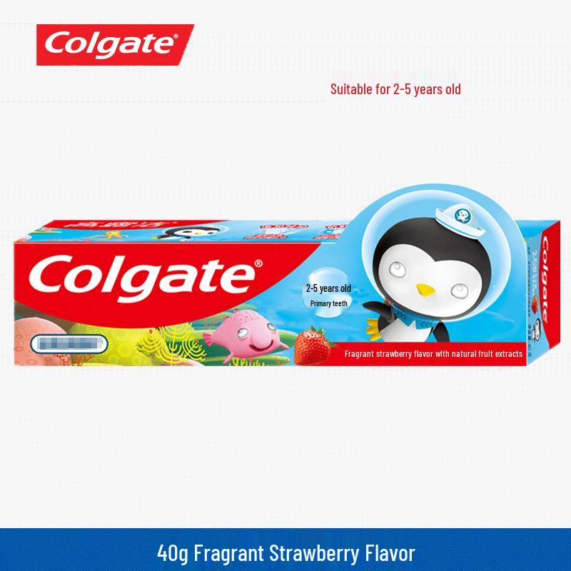 Colgate Kids Strawberry Fluoride Toothpaste (Under 6, 40g)
Colgate Kids Strawberry Fluoride Toothpaste (Under 6, 40g)