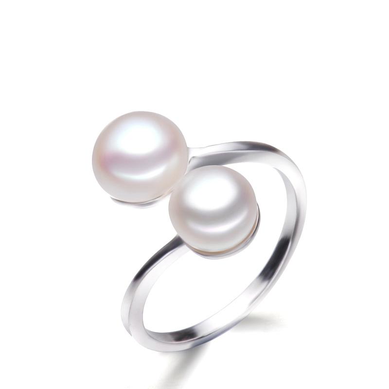 You Noble Wedding black ring natural pearl rings women silver 925 double pearl rings adjustable wife anniversary birthday gift
You Noble Wedding black ring natural pearl rings women silver 925 double pearl rings adjustable wife anniversary birthday gift