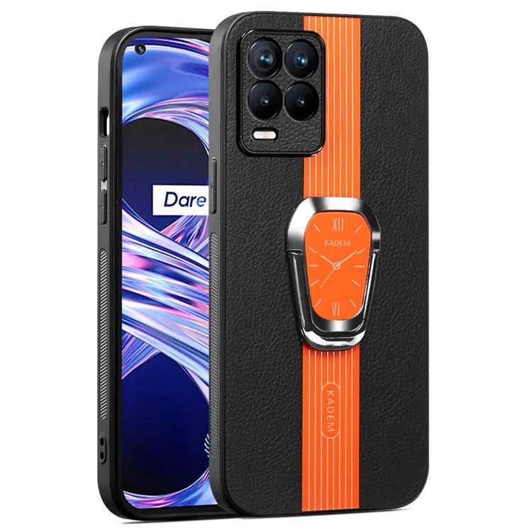 KADEM For Realme 8 / Realme 8 Pro Slim-Fit Phone Cover PU Leather+TPU+Acrylic Kickstand Phone Case
KADEM For Realme 8 / Realme 8 Pro Slim-Fit Phone Cover PU Leather+TPU+Acrylic Kickstand Phone Case