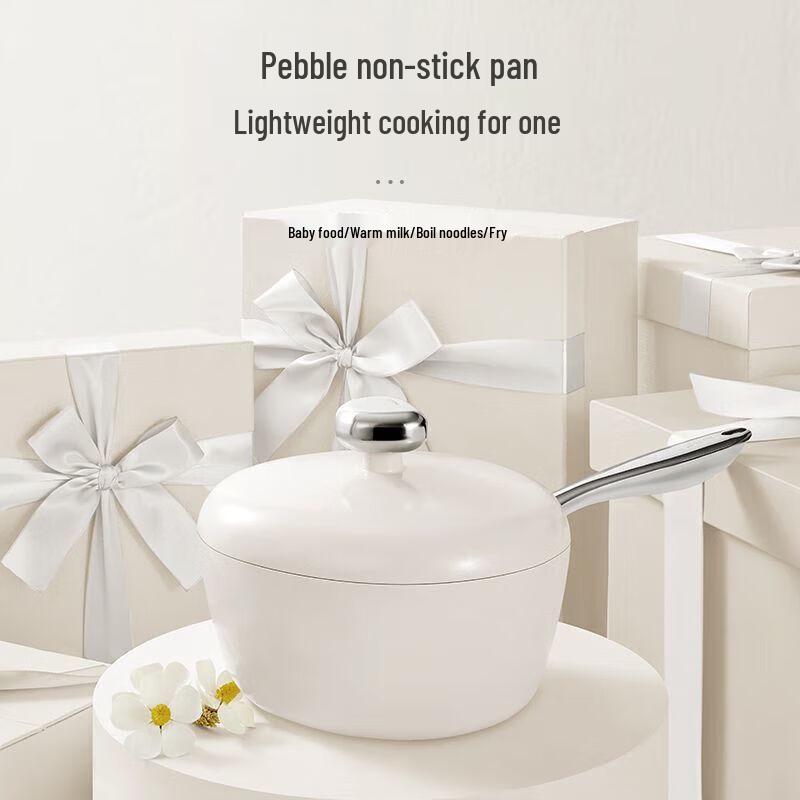 Wenlun Mountain Pebble Milk Pot
Wenlun Mountain Pebble Milk Pot