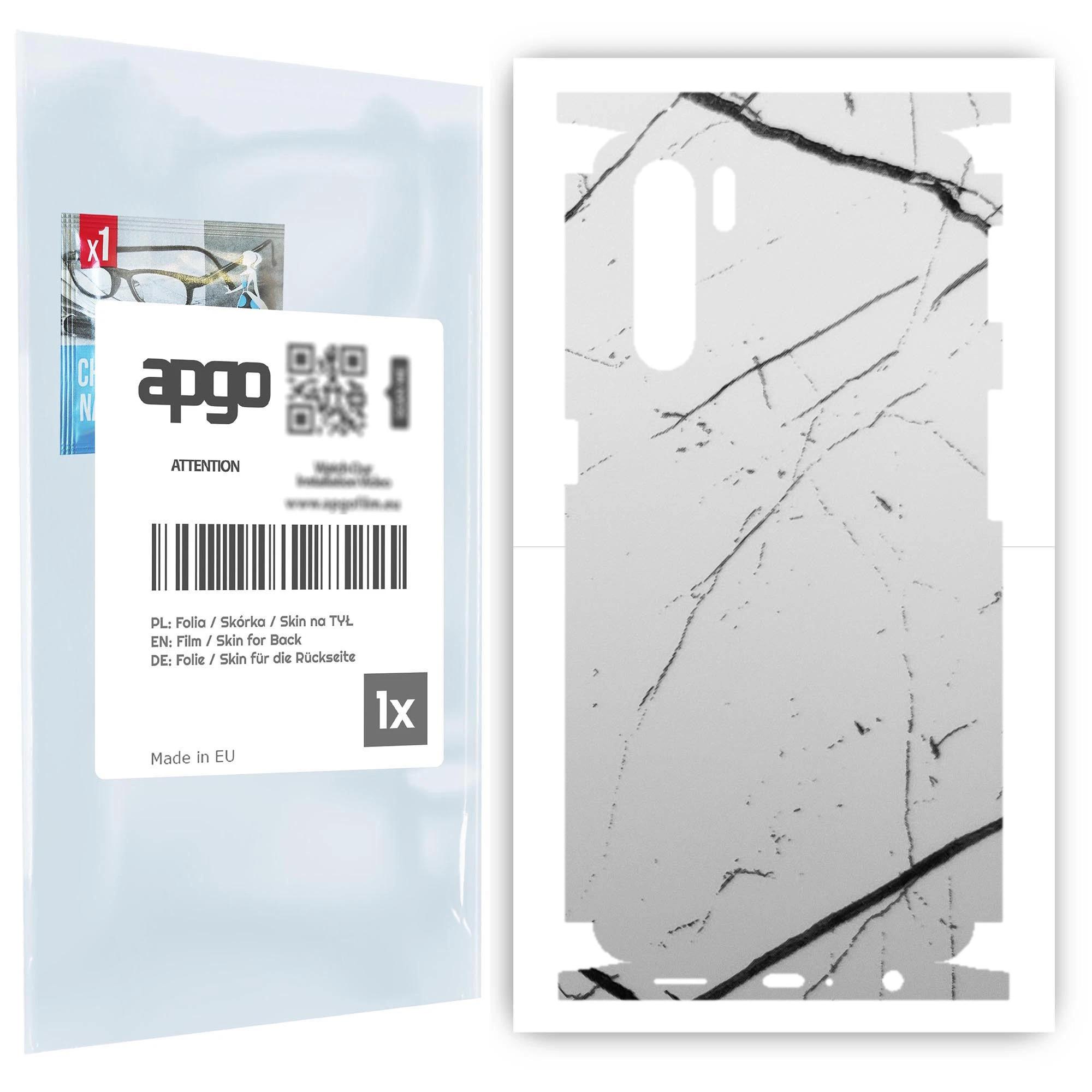 apgo Protective Skin Sticker for the back+sides compatible with Oppo Reno3 5G, Full Wrap Film, Foil, Vinyl - Pattern White Marble
apgo Protective Skin Sticker for the back+sides compatible with Oppo Reno3 5G, Full Wrap Film, Foil, Vinyl - Pattern White Marble