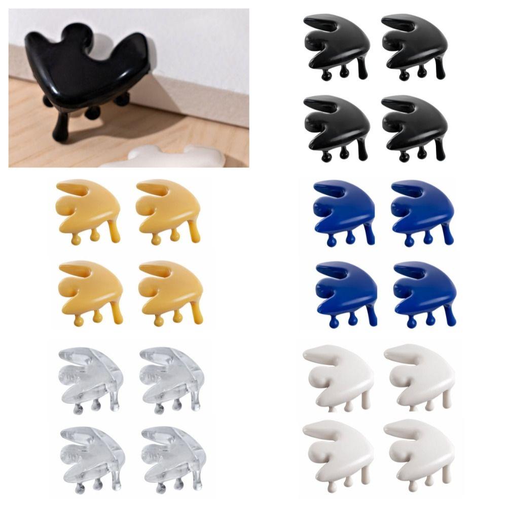 4pcs/set Protector Table Corner Children Anticollision Guards Silicone Security Bumpers Baby/infant 
4pcs/set Protector Table Corner Children Anticollision Guards Silicone Security Bumpers Baby/infant