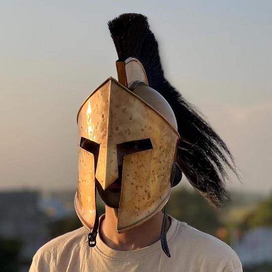 Шолом спартанського царя Леоніда Натхненний фільмом «300» Воїн Середньовічна рольова броня Ідеальний подарунок для спартанських фанатів Колекціонерів
Шолом спартанського царя Леоніда Натхненний фільмом «300» Воїн Середньовічна рольова броня Ідеальний подарунок для спартанських фанатів Колекціонерів