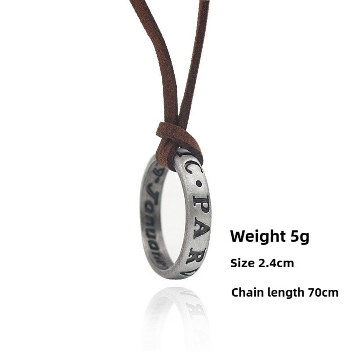Punk Rope Pendant Necklaces Unisex, Minimalism Hip Hop Style Jewelry Accessories Chain Party
Punk Rope Pendant Necklaces Unisex, Minimalism Hip Hop Style Jewelry Accessories Chain Party