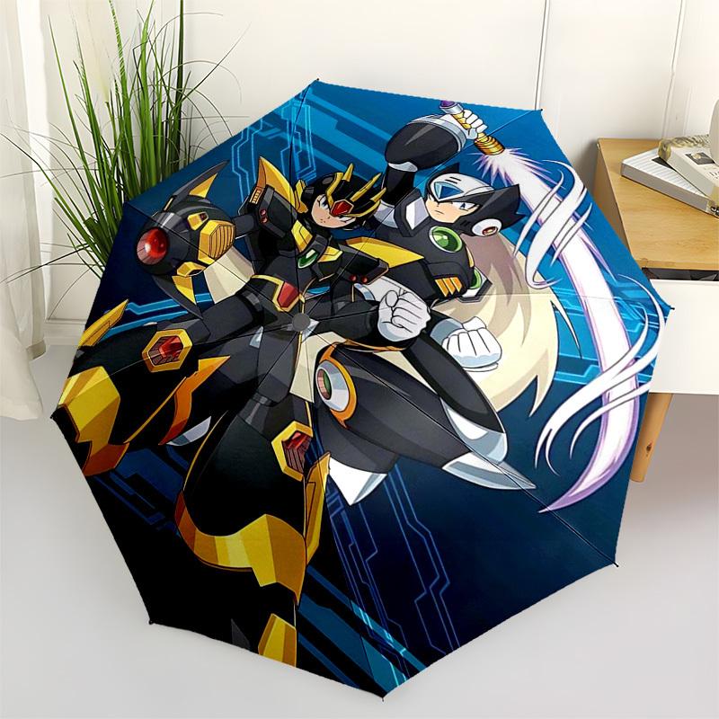 1pc Megaman X Automatic Folding Outdoor Umbrella - Portable 3-Fold Design with Iron Frame - Perfect Gift for Fans, Travelers, and Daily Use.Z052
1pc Megaman X Automatic Folding Outdoor Umbrella - Portable 3-Fold Design with Iron Frame - Perfect Gift for Fans, Travelers, and Daily Use.Z052
