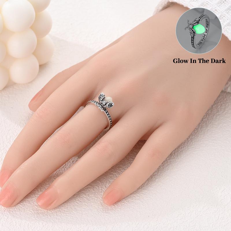 Trendy Glowing Rings Size 69 Ideal For Women Men copper Luminous Firefly Butterfly Flower Fairy Split Rings Party Jewellery Gift 7
Trendy Glowing Rings Size 69 Ideal For Women Men copper Luminous Firefly Butterfly Flower Fairy Split Rings Party Jewellery Gift 7