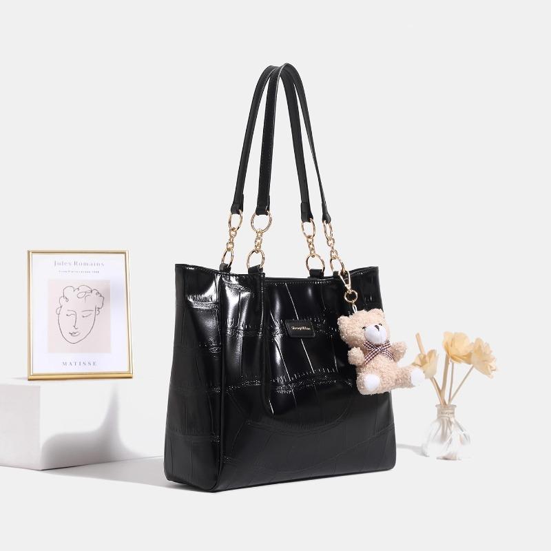 Универсальная премиальная сумка для поездок на работу, женская новая большая сумка на плечо, вместительная текстурированная сумка-тоут чёрный
Универсальная премиальная сумка для поездок на работу, женская новая большая сумка на плечо, вместительная текстурированная сумка-тоут чёрный